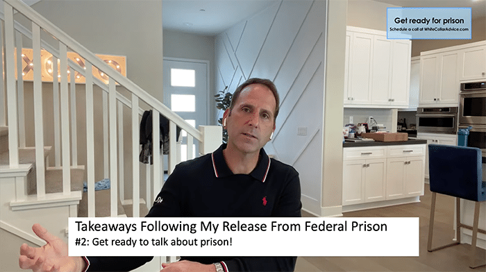 takeaways following my release from prison